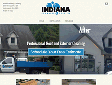 Tablet Screenshot of pressurewashingindianapolis.com